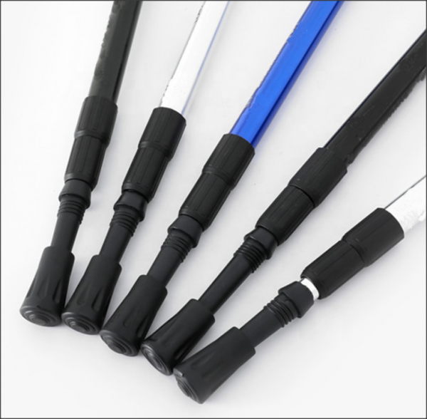 Zusammenschiebbarer Wanderstock  - Trekkingstock mit Federung